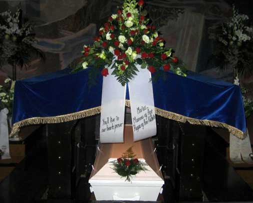 Michelle's Casket